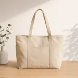 Canvas tote bag product photo example