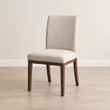 Upholstered dining chair product photo example